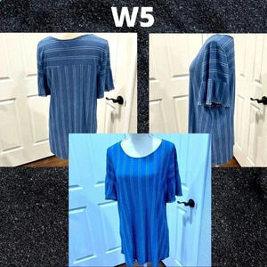 W5 Anthropologie plus size beachy lagenlook embellished blouse w ruffled sleeves